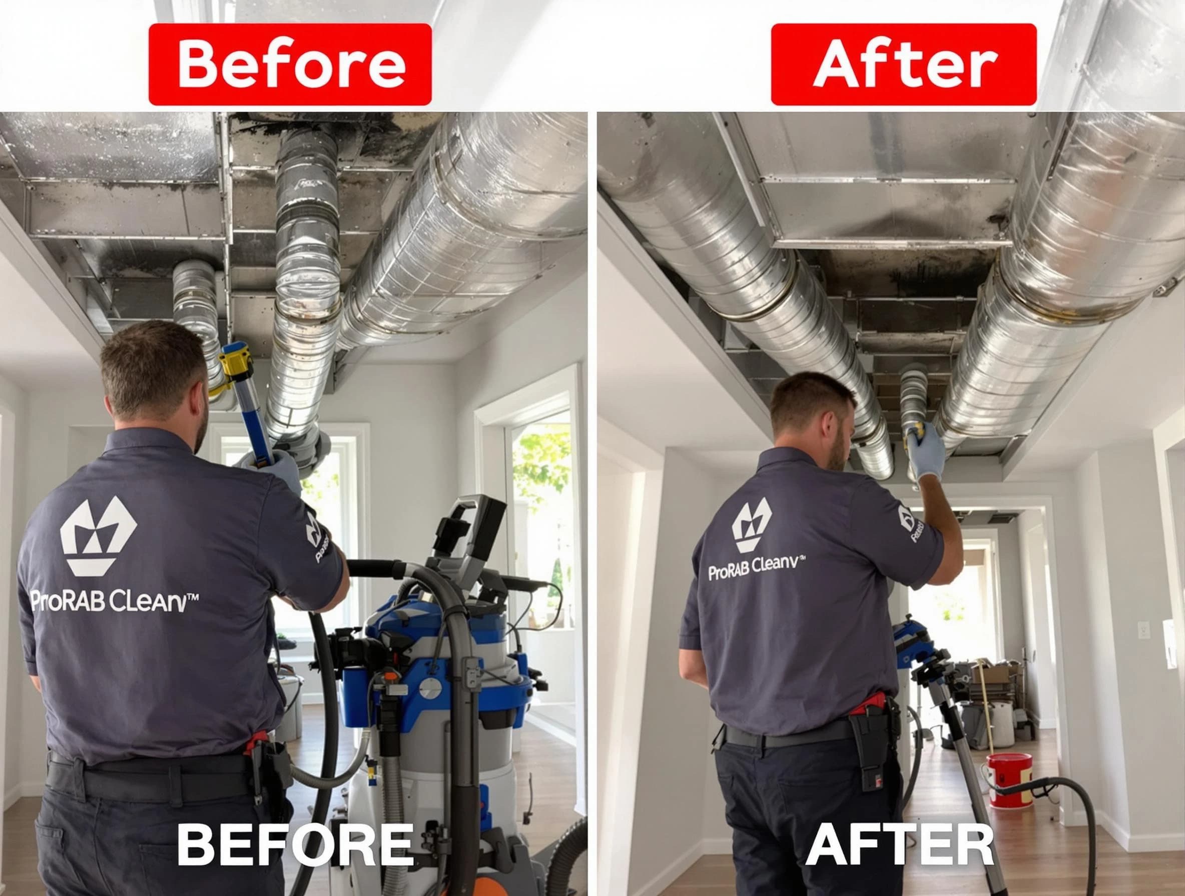 Rio Communities Air Duct Cleaning expert performing thorough residential duct cleaning in a Rio Communities home