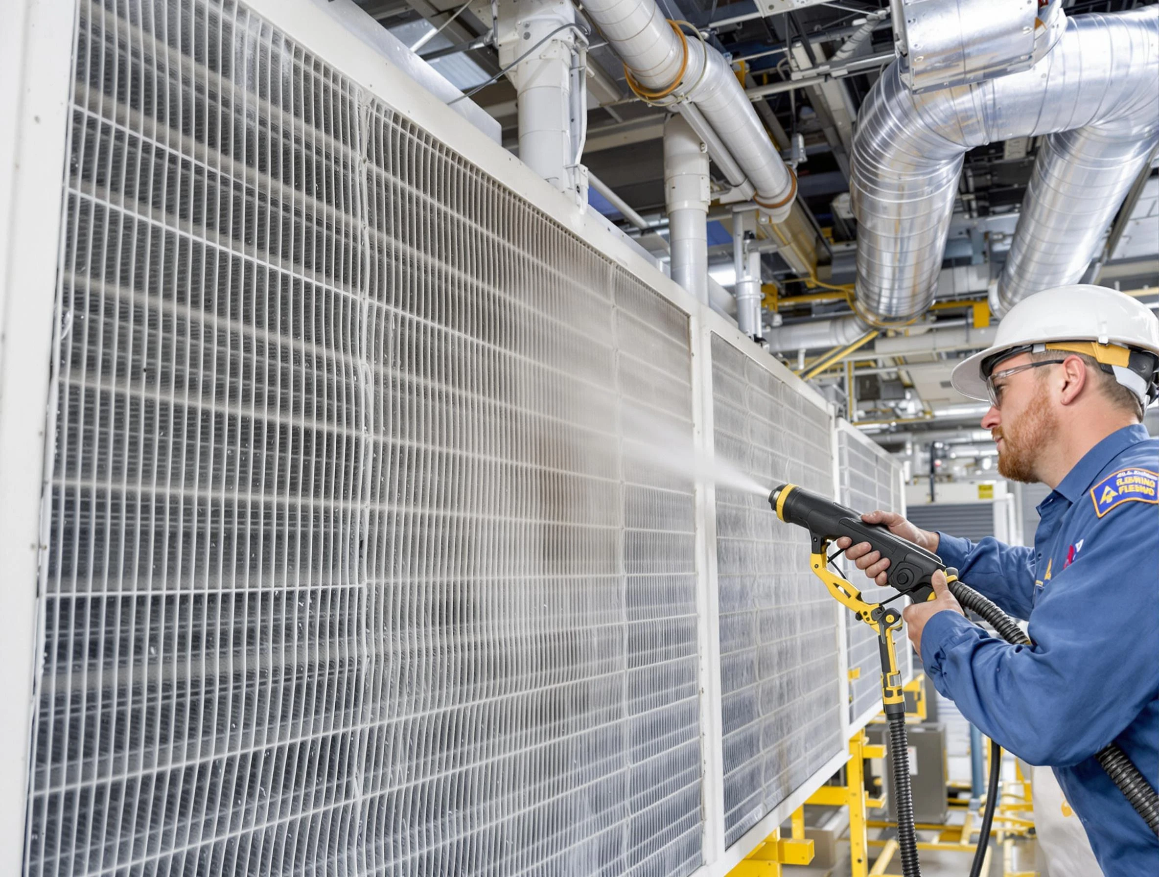 Professional commercial coil cleaning by Rio Communities Air Duct Cleaning in Rio Communities